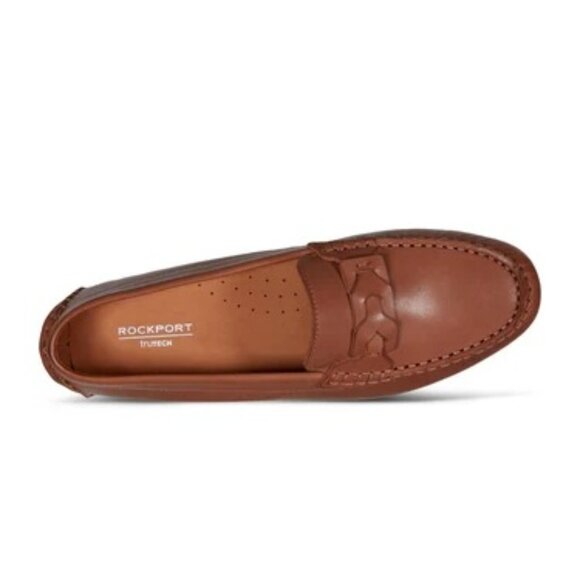 Rockport Women's Blara Almond Toe Casual Flat Loafers - Picture 3 of 5